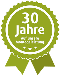 30 Jahre Garantie
